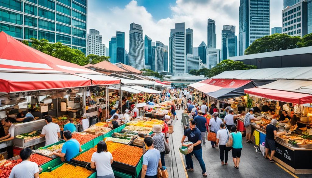 Pasar Tradisional Singapura